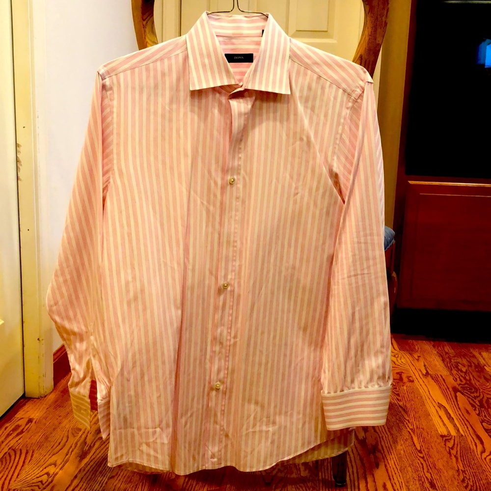 Boss Men’s Long Sleeve Button Up